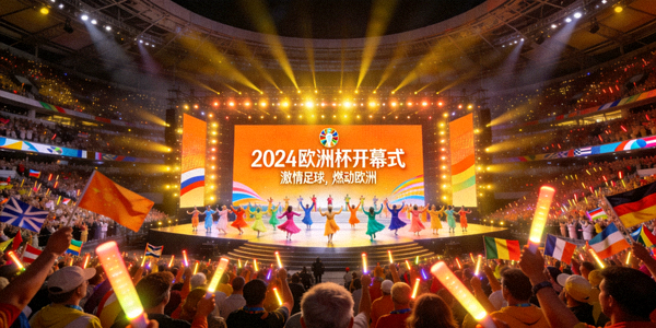 欧洲杯开幕式盛况现场图片